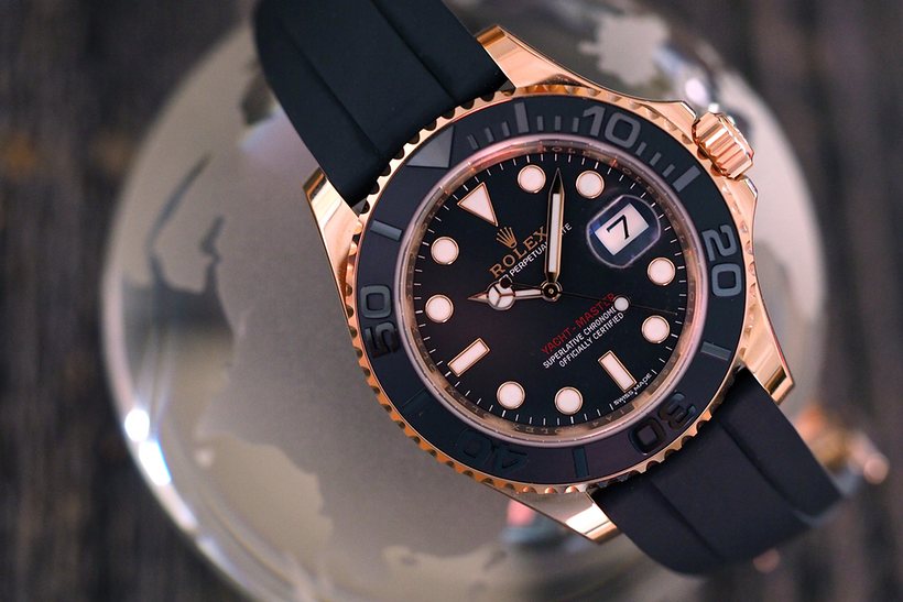 rolex yacht master gold