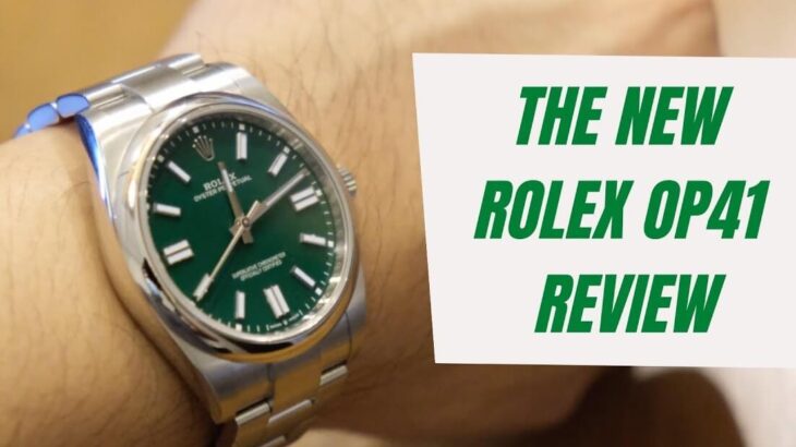 Fake Rolex Oyster Perpetual 41 124300 Green Dial